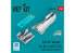 ResKit avion RSU48-0388 F/A-18 HORNET A, B, C, D et CF-18 PORTES DE ROUES POUR KIT KINETIC IMPRIMÉ EN 3D 1/48