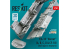 ResKit avion RSU48-0388 F/A-18 HORNET A, B, C, D et CF-18 PORTES DE ROUES POUR KIT KINETIC IMPRIMÉ EN 3D 1/48