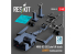 ResKit kit RSK48-0008 CHARIOT ÉLÉVATEUR MHU-83 D/E Late POSITION DE CHARGEMENT Bas IMPRIMÉ EN 3D 1/48