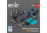 ResKit kit RSK48-0008 CHARIOT ÉLÉVATEUR MHU-83 D/E Late POSITION DE CHARGEMENT Bas IMPRIMÉ EN 3D 1/48