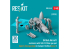 ResKit Figurine RSF48-0050 Mécaniciens d&#039;avions britanniques avec nacelle de canon Suu-23 de 20 mm imprimées en 3D 1/48
