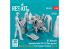 ResKit Figurine RSF48-0049 Mécaniciens d&#039;avions américains avec nacelle de canon Suu-23 de 20 mm imprimées en 3D 1/48