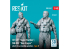 ResKit Figurine RSF48-0081 Pilotes CH-53E Super Stallion et MH-53E Sea Dragon position debout Type 2 2 pièces imprimées 3D 1/48