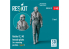 ResKit Figurine RSF48-0078 RAFALE C, M PILOTE FEMME EN POSITION DEBOUT TYPE 2 1PCS IMPRIMÉ EN 3D 1/48