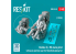 ResKit Figurine RSF48-0058 Pilote de Rafale C, M assise sur un siège éjectable pour kit Revell/Academy 1pièce imprimé 3D 1/48