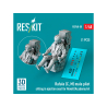 ResKit Figurine RSF48-0058 Pilote de Rafale C, M assise sur un siège éjectable pour kit Revell/Academy 1pièce imprimé 3D 1/48