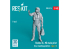ResKit Figurine RSF48-0076 RAFALE C, M PILOTE homme EN POSITION DEBOUT TYPE 2 1PCS IMPRIMÉ EN 3D 1/48