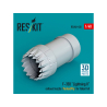 ResKit avion RSU48-0458 Buse d'échappement F-35B Lightning II en stationnement/vol kit Italeri imprimé 3D 1/48