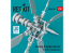 ResKit hélico RSU48-0360 Rotor de queue Sea King à 6 pales pour kit Airfix et Hasegawa imprimé en 3D 1/48