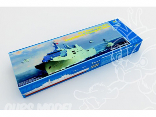 Trumpeter maquette bateau 04551 NAVIRE DE TRANSPORT AMPHIBIE TYPE 071 MARINE POPULAIRE CHINOISE 1/350