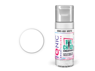 IONIC MIG peinture acrylique 0001 Blanc - White 20ml