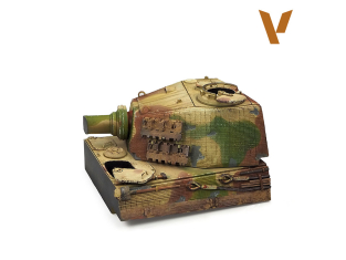 Vallejo diorama SC011 King Tiger Section