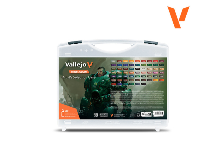 Vallejo Set Game Color 72184 Artist’s Selection Case 60 x 18ml