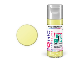 IONIC MIG peinture acrylique 0012 Vanille - Vanilla 20ml