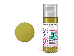 IONIC MIG peinture acrylique 0017 Vert Plasma - Plasma Green 20ml