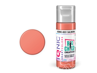 IONIC MIG peinture acrylique 0031 Saumon - Salmon 20ml