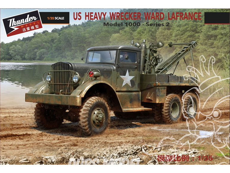 Thunder Model maquette militaire 35010 US Heavy Wrecker Ward LaFrance M1A1 M1000 Series 2 1/35