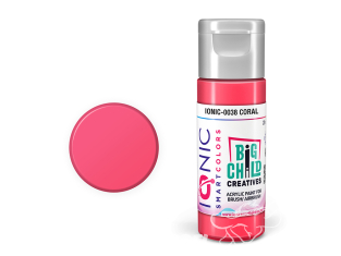 IONIC MIG peinture acrylique 0038 Corail - Coral 20ml