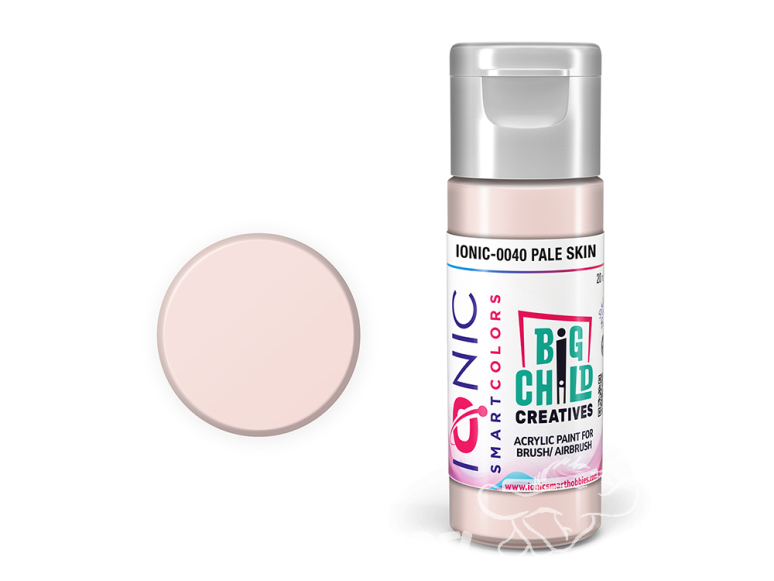 IONIC MIG peinture acrylique 0040 Peau pâle - Pale Skin 20ml