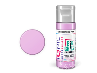 IONIC MIG peinture acrylique 0062 Rose froid - Cold Pink 20ml