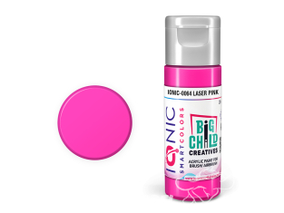 IONIC MIG peinture acrylique 0064 Rose Laser - Laser Pink 20ml