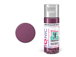 IONIC MIG peinture acrylique 0070 Violet malicieux - Malicious violet 20ml