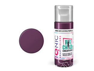 IONIC MIG peinture acrylique 0072 Violet poulpe - Octopus Purple 20ml