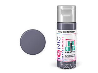 IONIC MIG peinture acrylique 0077 Gris brumeux - Misty Grey 20ml