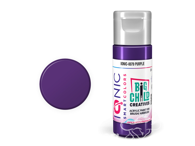 IONIC MIG peinture acrylique 0079 Violet - Purple 20ml