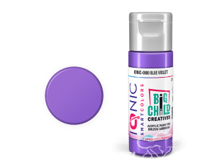 IONIC MIG peinture acrylique 0080 Bleu violet - Blue Violet 20ml
