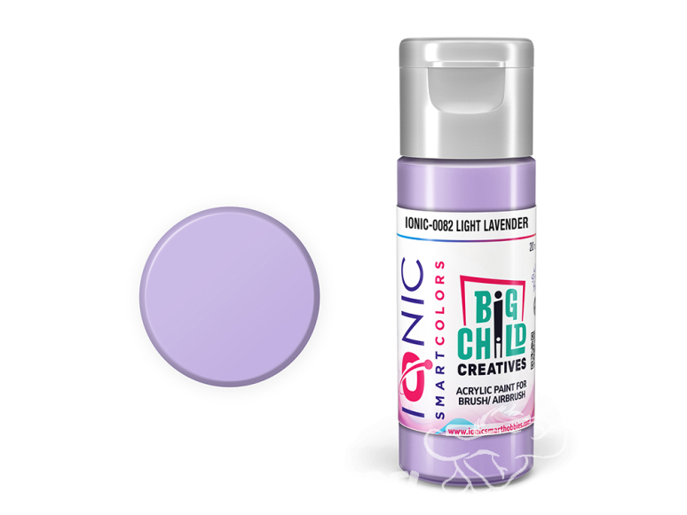 IONIC MIG peinture acrylique 0082 Lavande claire - Light Lavender 20ml