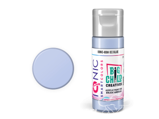 IONIC MIG peinture acrylique 0084 Bleu glace - Ice Blue 20ml