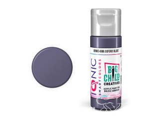 IONIC MIG peinture acrylique 0086 Bleu Oxford - Oxford Blue 20ml