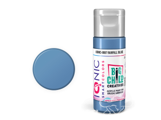 IONIC MIG peinture acrylique 0087 Bleu pluie - Rainfall Blue 20ml