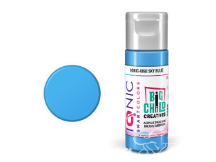 IONIC MIG peinture acrylique 0092 Bleu ciel / Sky Blue 20ml