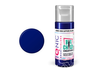 IONIC MIG peinture acrylique 0098 Bleu Saphir - Sapphire Blue 20ml