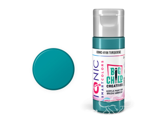IONIC MIG peinture acrylique 0106 Turquoise 20ml