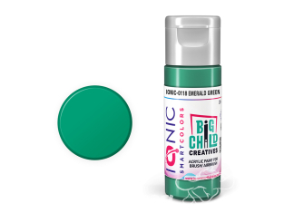 IONIC MIG peinture acrylique 0118 Vert émeraude - Emerald Green 20ml
