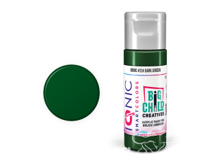 IONIC MIG peinture acrylique 0124 Vert foncé - Dark Green 20ml