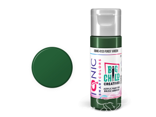 IONIC MIG peinture acrylique 0125 Vert forêt - Forest Green 20ml