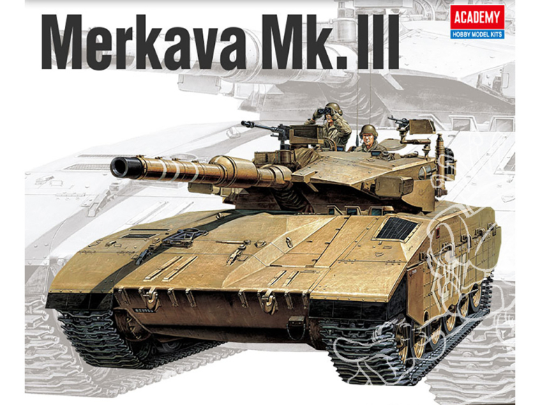 Academy maquette militaire 13429 Merkava Mk. III 1/72