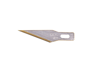 Excel outillage maquette 20411 Lames de couteau de loisir revêtues de TiN 5 piéces