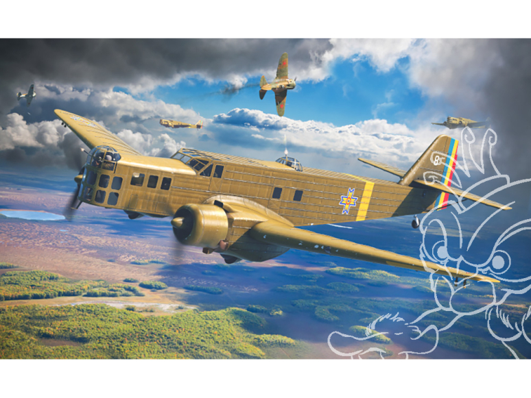 Frrom maquettes avions 0057 Bloch MB 210 Late 1/72
