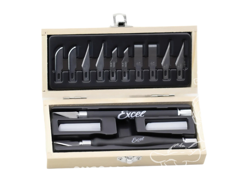 Excel outillage maquette 44280 Set de couteaux Precision Knife set
