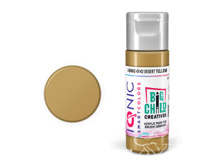 IONIC MIG peinture acrylique 0142 Jaune desert - Desert Yellow 20ml