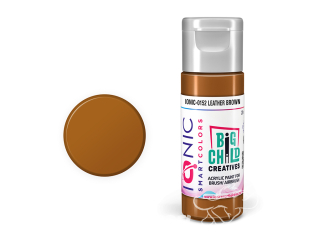 IONIC MIG peinture acrylique 0152 Marron cuir - Leather Brown 20ml