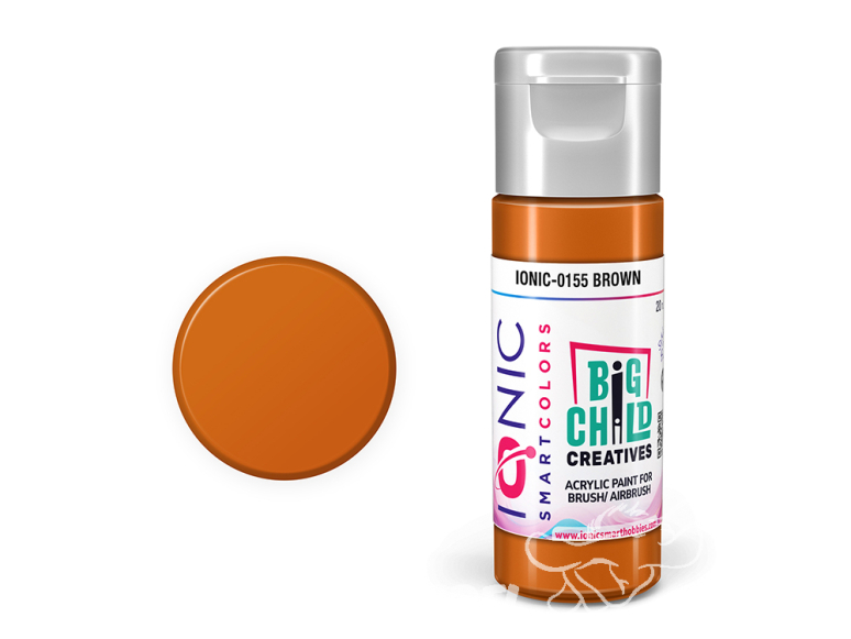 IONIC MIG peinture acrylique 0155 Rouille claire - Light Rust 20ml