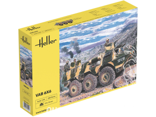 Heller maquette militaire 81141 VAB 6x6 1/35