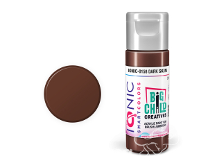 IONIC MIG peinture acrylique 0158 Peau foncée - Dark Skin 20ml