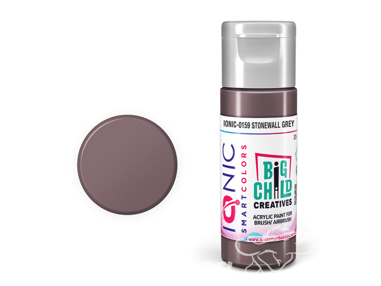 IONIC MIG peinture acrylique 0159 Gris Mur - Stonewall Grey 20ml